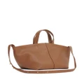 Mansur Gavriel Tulipano leather crossbody bag - Brown