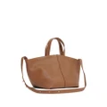 Mansur Gavriel Tulipano leather crossbody bag - Brown