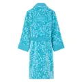 Versace Barocco jacquard robe - Blue