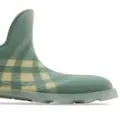 Burberry Marsh checkered ankle boots - Green