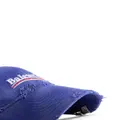Balenciaga Political Campaign cotton baseball cap - Blue