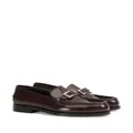 Sergio Rossi Sr Nora leather loafers - Red