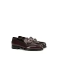 Sergio Rossi Sr Nora leather loafers - Red