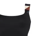 ERES Tempo graphic-strap swimsuit - Black