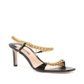 TOM FORD Zenith 90mm leather sandals - Black
