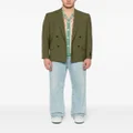 MSGM double-breasted blazer - Green