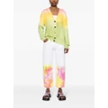 MSGM cable-knit cardigan - Yellow