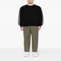 Missoni zigzag-woven detail sweatshirt - Black