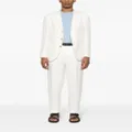 Brunello Cucinelli single-breasted two-piece suit - White