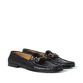 Brunello Cucinelli horsebit leather loafers - Black