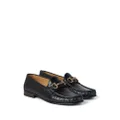 Brunello Cucinelli horsebit leather loafers - Black