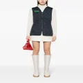 Barbour x GANNI diamond-quilted gilet - Blue