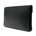 Bally logo-plaque leather briefcase - Black