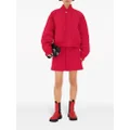 Burberry raglan-sleeves quilted bomber jacket - Red