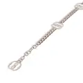 Bally Emblem-charm chain bracelet - Silver