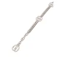 Bally Emblem-charm chain bracelet - Silver