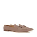 Bally tassel-detail suede loafers - Brown