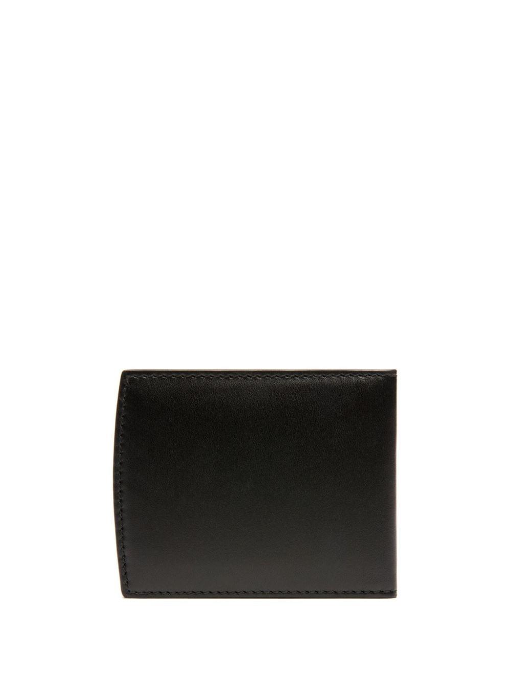 Bally logo-print bi-fold wallet - Black