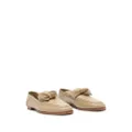 Alexandre Birman Clarita leather loafers - Neutrals