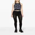 Missoni zigzag-woven knitted tank top - Black