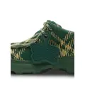 Burberry EKD check-print derby shoes - Green