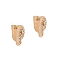 Ferragamo Giancini rhinestone-embellished stud earrings - Gold
