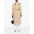 ISABEL MARANT Edenna double-breasted trench coat - Brown