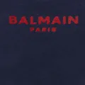 Balmain Kids logo-print cotton bibs (set of two) - Blue