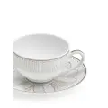 Christofle Malmaison Impériale porcelain coffee cup (set of two) - White
