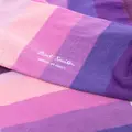 Paul Smith Erwin Stripe stretch-cotton socks - Purple
