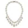 Susan Caplan Vintage 1950s Kramer Swarovski necklace - Silver
