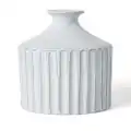 Brunello Cucinelli textured ceramic vase (25cm x 18cm) - White
