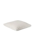 Brunello Cucinelli cable-knit sequin-embellished cushion - Neutrals