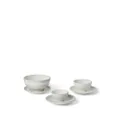 Brunello Cucinelli ceramic bruschetta set - Grey