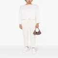 James Perse corduroy tapered trousers - White