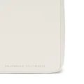 Brunello Cucinelli leather eyewear case - White