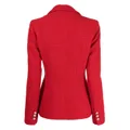 Elie Saab double-breasted tweed blazer - Red