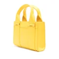 Love Moschino logo-embroidered tote bag - Yellow