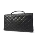 CHANEL Pre-Owned 1995 CC turn-lock briefcase - Black