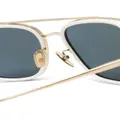 Linda Farrow pilot-frame sunglasses - White