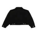 MM6 Maison Margiela Kids cotton denim jacket - Black