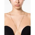 Swarovski Imber crystal-embellishmed strandage necklace - White