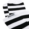 Moschino striped stretch-cotton socks - Black