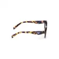 Prada Eyewear tortoiseshell-effect cat-eye sunglasses - Brown