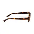 Prada Eyewear square-frame tortoiseshell-effect sunglasses - Brown