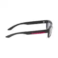 Prada Eyewear Linea Rossa Active square-frame sunglasses - Black