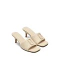 Marc Jacobs The Leather J Marc 65mm sandals - White