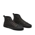 Marc Jacobs The Crystal Canvas high-top sneakers - Black