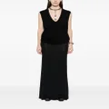 Rick Owens knitted tank top - Black