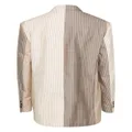 Marni Degrade's striped blazer - Neutrals